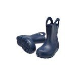 Navy Crocs Kids Handle It Rain Boots 3M
