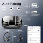 Bluetooth 5.3 Wireless Sport Earbuds with ENC Mic