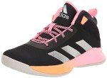 adidas Cross Em Up 5 Basketball Shoes, Black/Pink