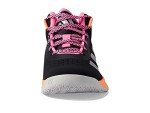 adidas Cross Em Up 5 Basketball Shoes, Black/Pink