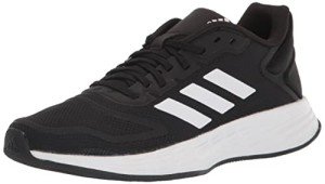 Adidas Duramo 10 Kids' Running Shoe - Black/White