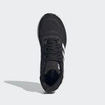 Adidas Duramo 10 Kids' Running Shoe - Black/White