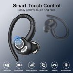 Bluetooth 5.3 Wireless Sport Earbuds with ENC Mic