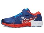 Saucony Kids Boys Navy/Red Running Shoes
