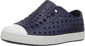 Native Jefferson Kids' Shoes, Regatta Blue/White