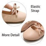 Glittery Mary Jane Flats for Little Girls