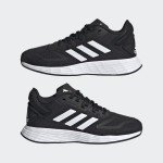 Adidas Duramo 10 Kids' Running Shoe - Black/White