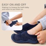 STQ Kids Toddler Slip-On Sneakers - Navy Blue