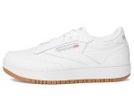 Reebok Girls' Club C Double Sneakers in White