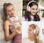Glynzak Wireless Bluetooth Over-Ear Headphones – 65H Playtime