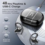 Bluetooth 5.3 Wireless Sport Earbuds with ENC Mic