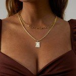 Personalized 14K Gold Initial Pendant Necklace