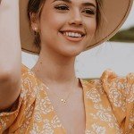 Personalized 14K Gold Initial Heart Necklace