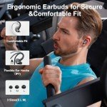 Bluetooth 5.3 Wireless Sport Earbuds with ENC Mic