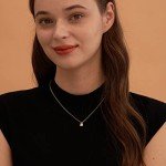 Gold Plated Satellite Disc Choker Necklace for Women