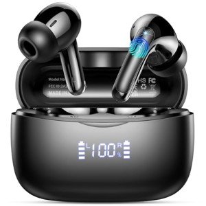 Bluetooth 5.3 Wireless Earbuds with HiFi Sound