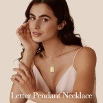 Personalized Gold Initial Necklaces for Women