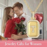 Personalized Gold Initial Necklaces for Women