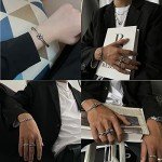 Adjustable Simple Silver Bracelet for Men and Women