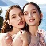 Chic Yellow Celtic Dangle Earrings with Topaz