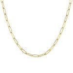 14K Gold Plated Adjustable Chain Necklace