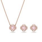 Swarovski Sparkling Dance Set in Pink Rose Gold