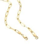 14K Gold Plated Adjustable Chain Necklace