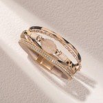 Boho Leather Wrap Bracelet with Crystal and Clasp