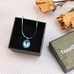 Silver Moonstone Necklace - June Birthstone Gift
