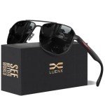Men's Polarized Square Sunglasses with UV Protection