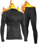 Men's Ultra-Soft Thermal Underwear Set for Winter