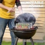 Nesting Grill Baskets with Wooden Handle (2-Pack)