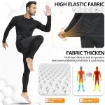 Men's Ultra-Soft Thermal Underwear Set for Winter