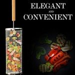 Nesting Grill Baskets with Wooden Handle (2-Pack)