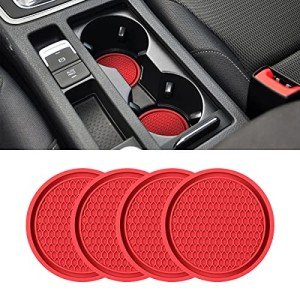 Universal Non-Slip Car Cup Holder Coaster Set