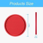 Universal Non-Slip Car Cup Holder Coaster Set