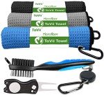ToVii Microfiber Golf Towel & Accessories Kit