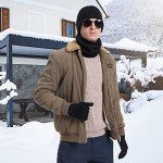 Men's Winter Beanie, Scarf, and Touchscreen Gloves Set