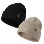 FURTALK Unisex Cuffed Winter Beanie Hat
