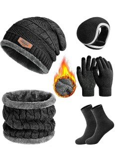 5-Piece Winter Essentials Set for Men and Women