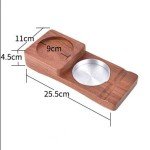 Rustic Wooden Cigar Ashtray and Whiskey Tray