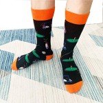 Colorful Funny Golf Socks for Men, Size 43-46