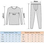 Men's Fleece Thermal Underwear Set, Black