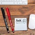 Funny Notepad and Pen Set for Gag Gifts