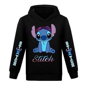 Cartoon Character Hoodies for Kids - Long Sleeve