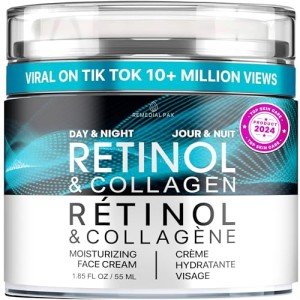 Retinol Anti-Aging Moisturizer Cream for All Skin Types
