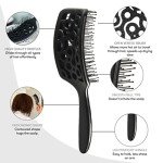 Framar Vented Wet Hair Brush for Easy Detangling
