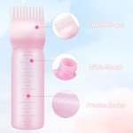 Silicone Scalp Massager & Hair Oil Applicators Set
