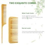 Bamboo Hair Brush Set for All Hair Types