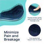 Detangling Brush for All Hair Types - Turquoise